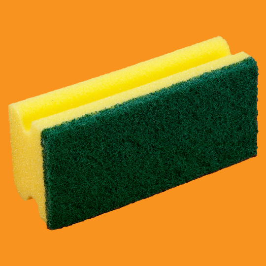 Sponge grip/polish