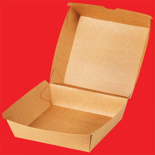 Paper snack box kraft
