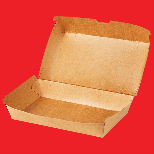 Paper take-away box kraft