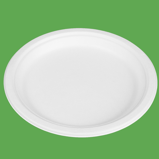 Bagasse Plate round 9"