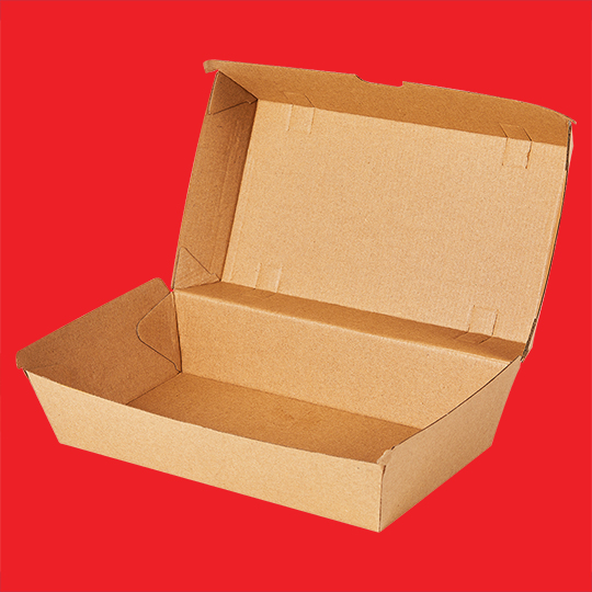 Corrugated snack box L