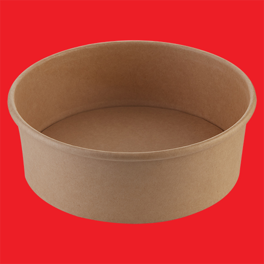 Paper bowl 38oz 1100ml kraft